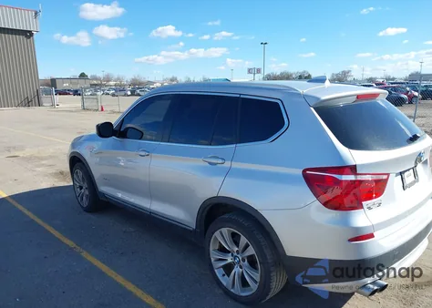 2012 BMW X3 xDrive35I from USA, damaged, VIN 5UXWX7C53CL975132